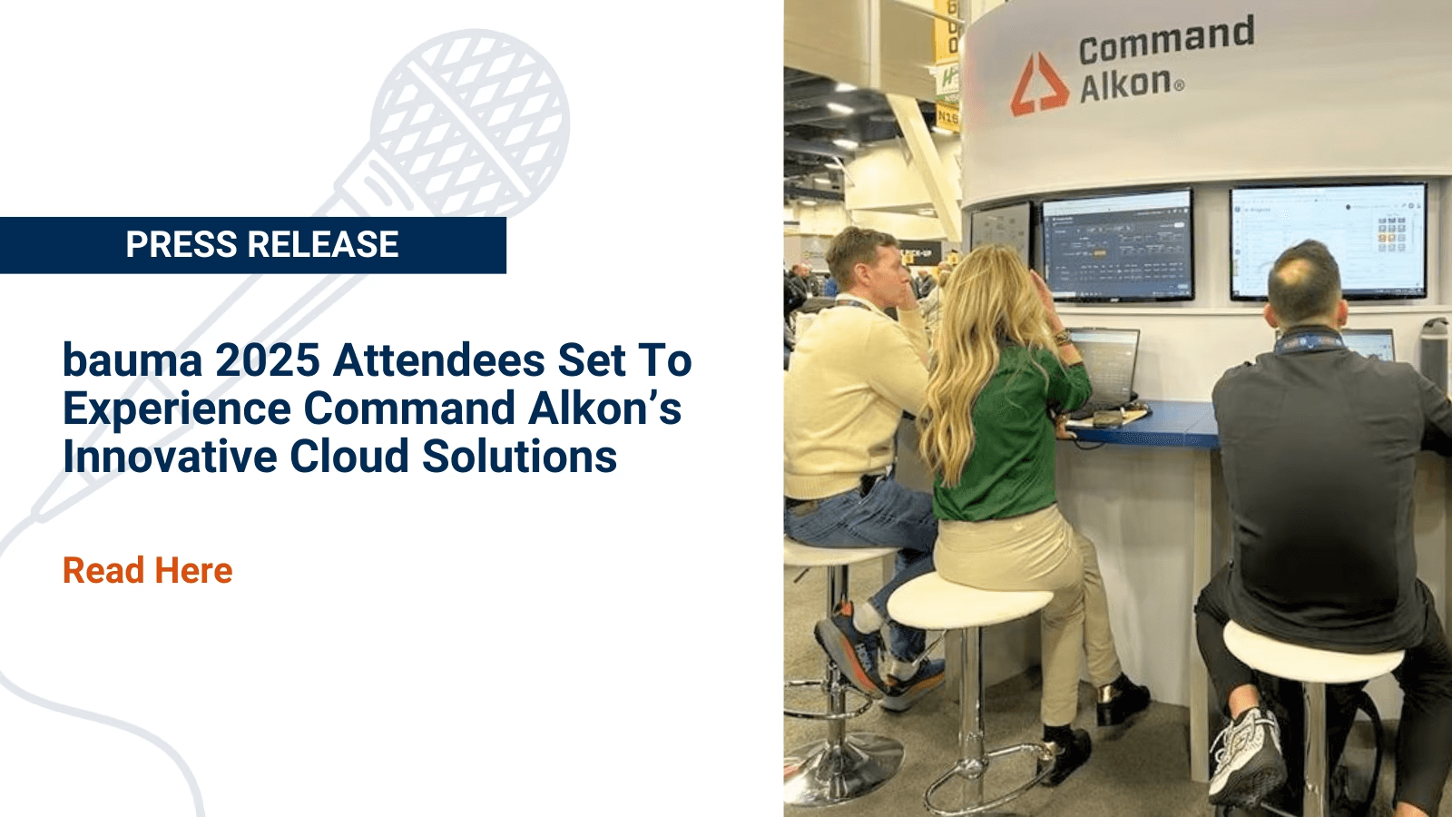 Command Alkon to Present Cloud Solutions for Heavy Building Materials at bauma 2025